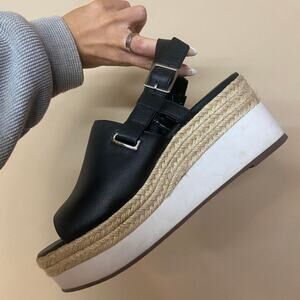 Sole society platform wedges